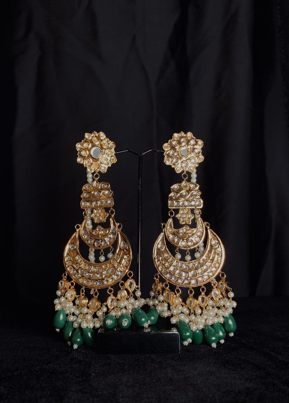 Showstopper Kundan Earrings – Perfect for Weddings and Parties