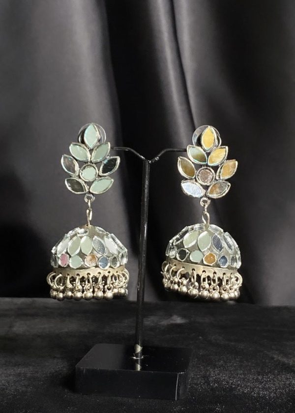 Sheesha Earrings - Handcrafted Indian Beauty