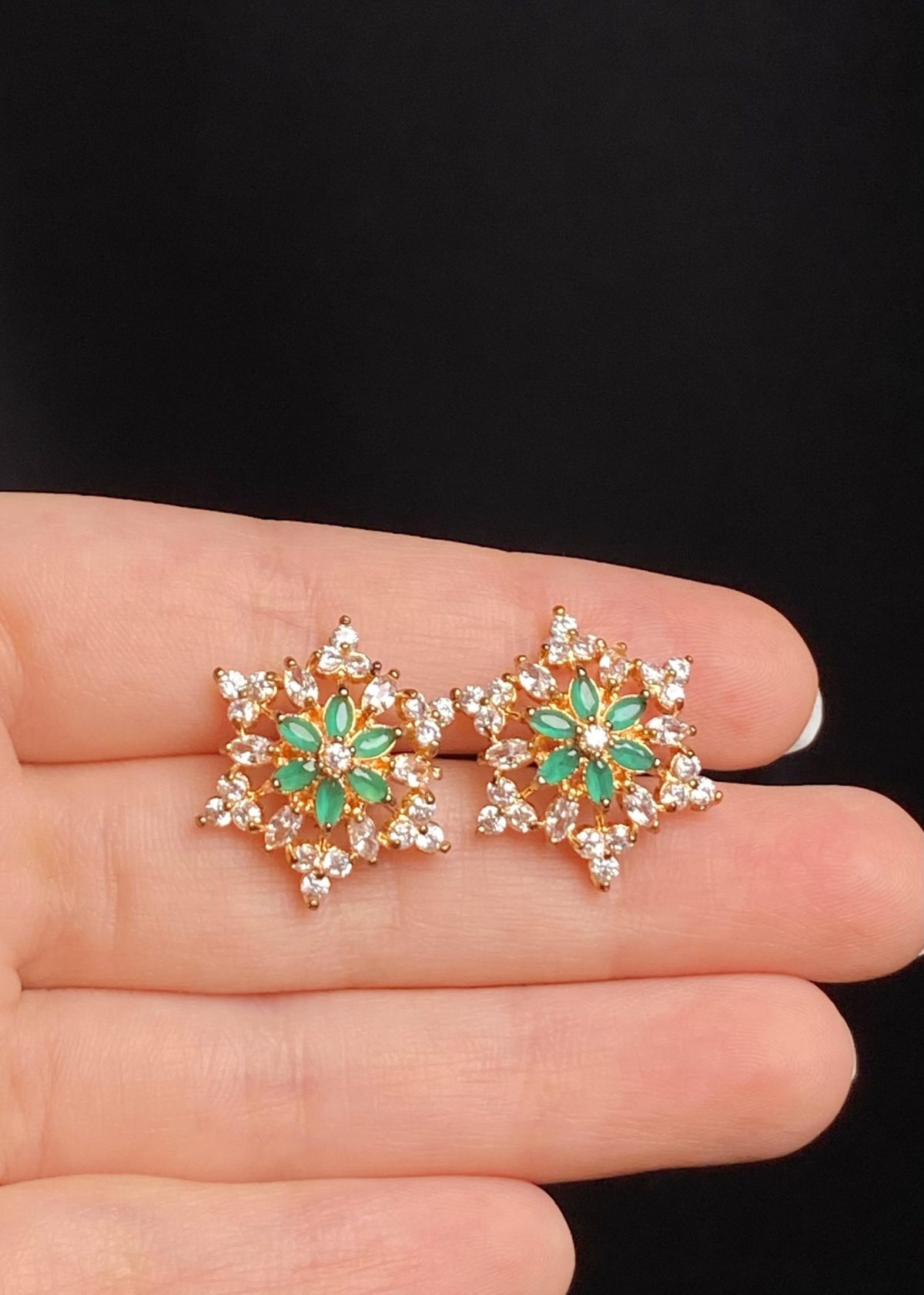 Floral Stud Earrings