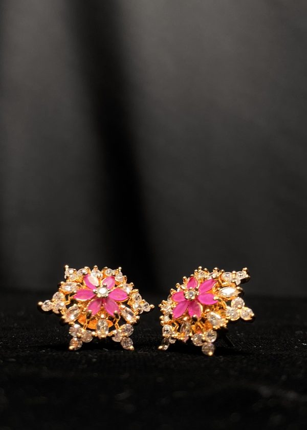 Floral Stud Earrings