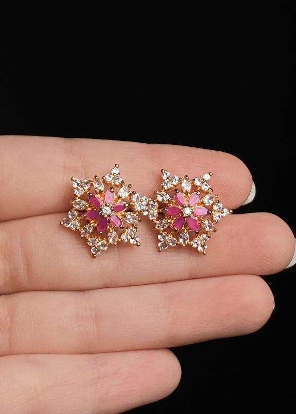 Floral Stud Earrings