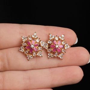 Floral Stud Earrings
