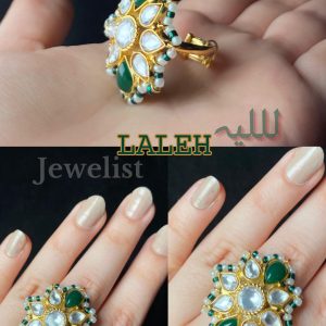 Laleh - Chandi Infused Gold Plated Ring