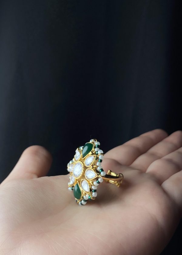 Laleh - Chandi Infused Gold Plated Ring