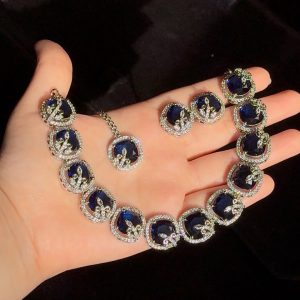 Azure 2.0 Geometric Set in Dark Blue