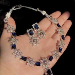 Fia Statement Choker & Earring Set