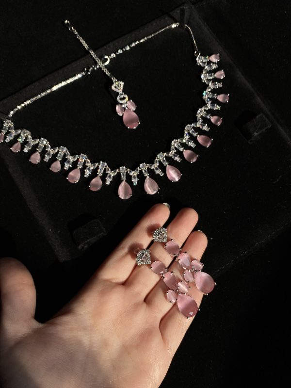 Luna Pink Crystal Set