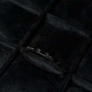 Classic Cartier Inspired Bangle Bracelet in silver