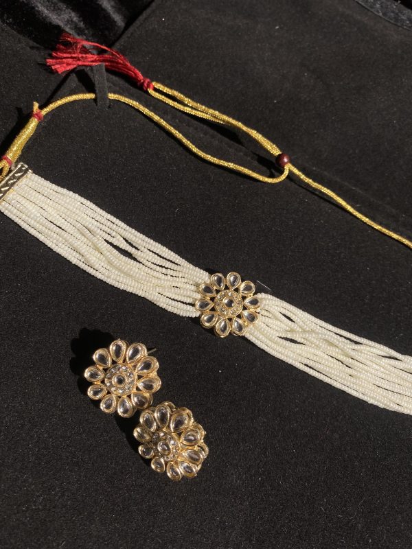 Kundan Floral Choker Set