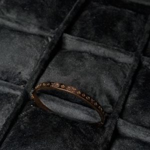 Initial LV Inspired Bracelet Rose gold