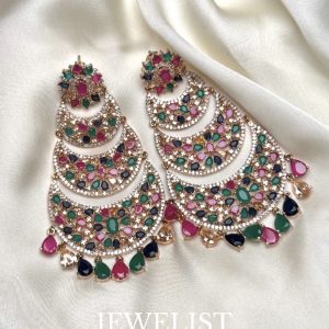 Majestic Heirloom Symphony Set - Artificial Earrings and Teeka by Jewelist.pk