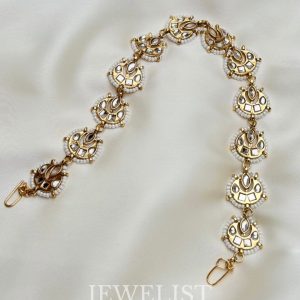 Crescent Inspired Kundan Festive Head Band by Jewelist.pk - Traditional Artificial Jewellery
