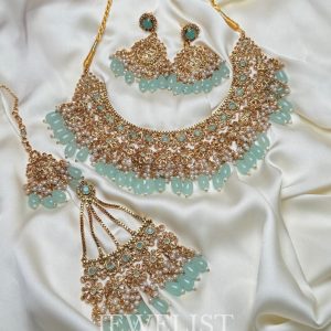 Majestic TAARA Bridal Set - Artificial Jewellery for Pakistani Brides by Jewelist.pk