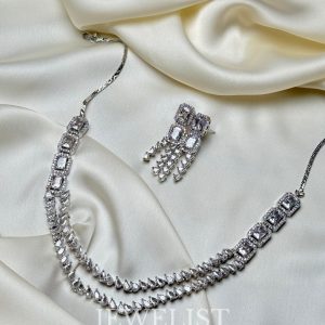 Two-tier Charm Set Necklace by Jewelist.pk