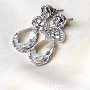 Glam Teardrop Earrings – Jewelist.pk