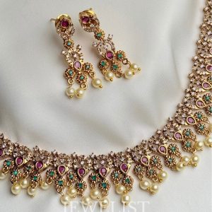 Aima Choker Set by Jewelist.pk – Pakistani Jewellery