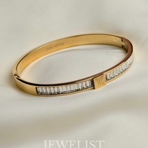 Gold Diamond Cut Bracelet – Jewelist.pk Luxury Jewellery