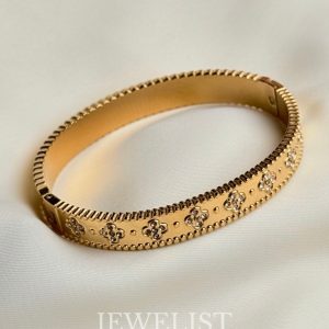 Classic Gold Motif Bracelet – Jewelist.pk Pakistani Jewellery