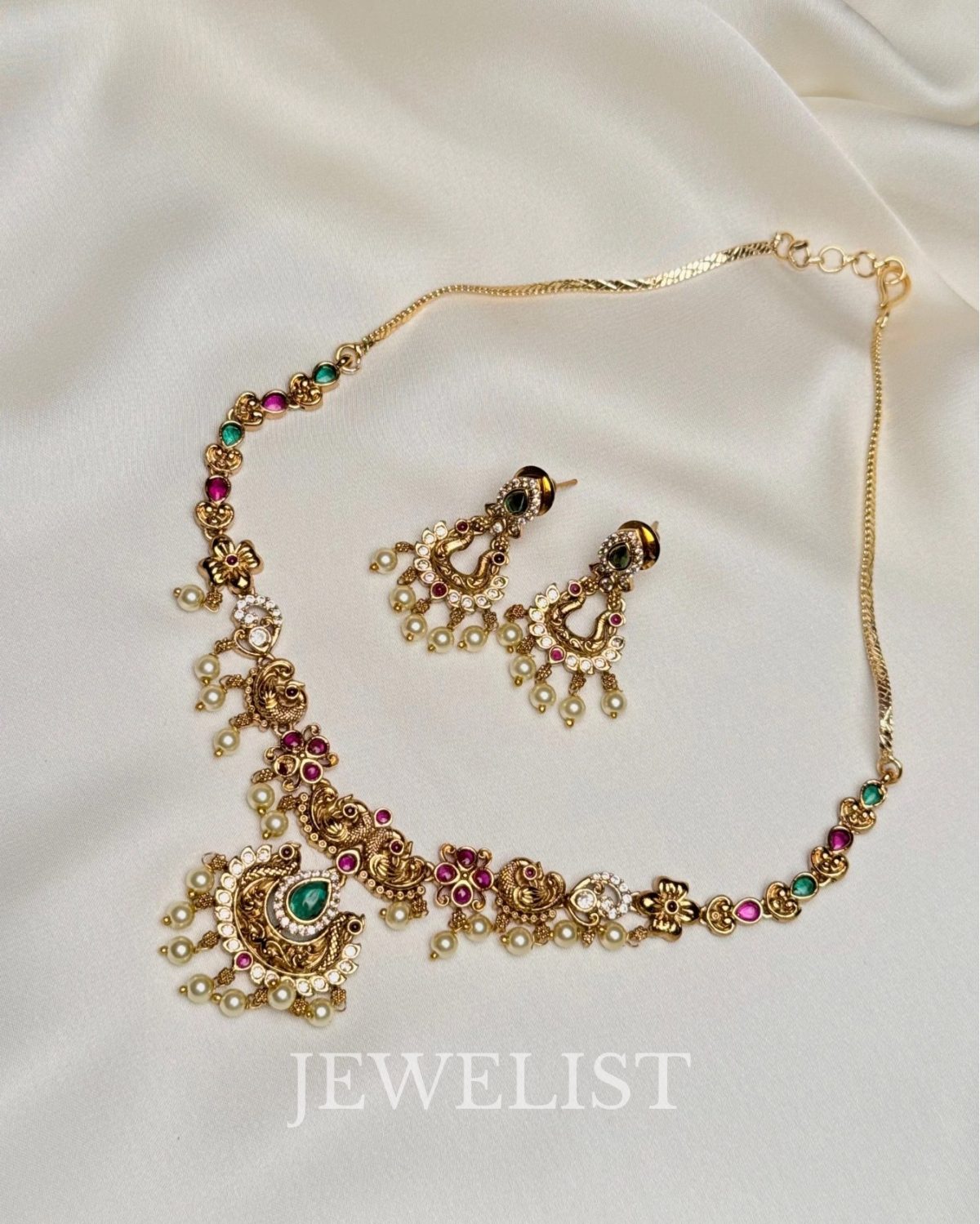 Pakistani Antique Jewellery Set by Jewelist