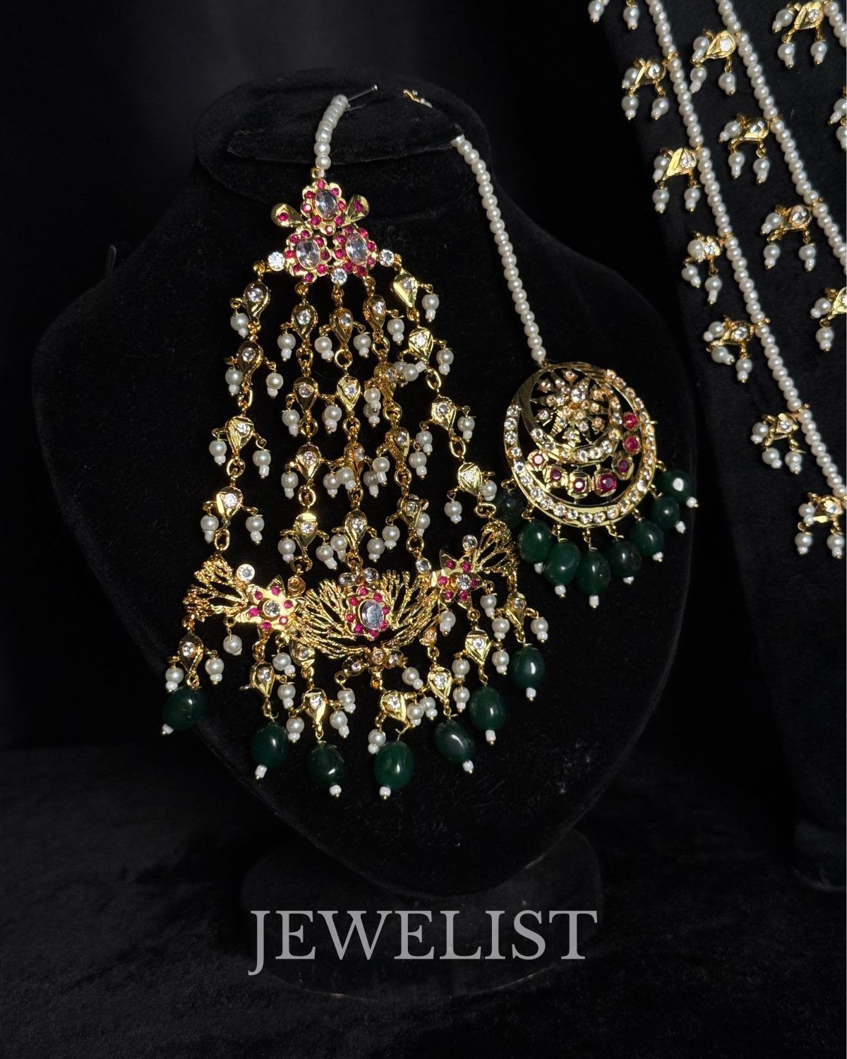 Pakistani Bridal Jewellery Set by Jewelist