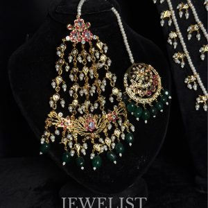 Pakistani Bridal Jewellery Set by Jewelist