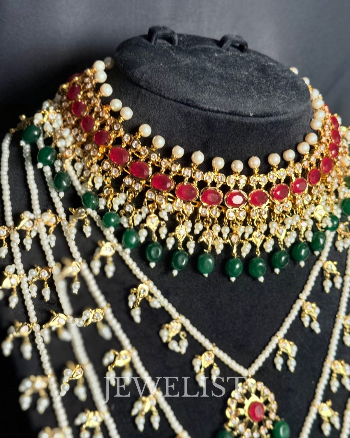 Hyderabadi Bridal Mala and Choker Set