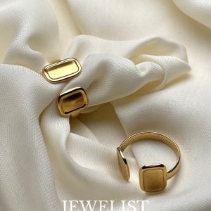 Bold Geo Statement Ring by Jewelist.pk – Pakistani Artificial Jewellery