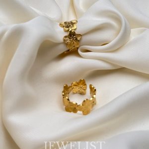 Bloom Wrap Ring by Jewelist.pk – Pakistani Artificial Jewellery
