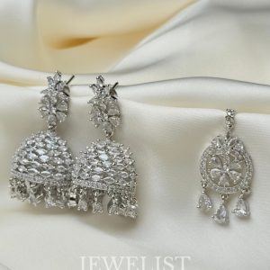 Zeenat AD Jhumka Teeka Set – Jewelist Jewellery Pakistan