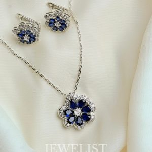 Floral Pendant Set by Jewelist.pk – Pakistani Artificial Jewellery