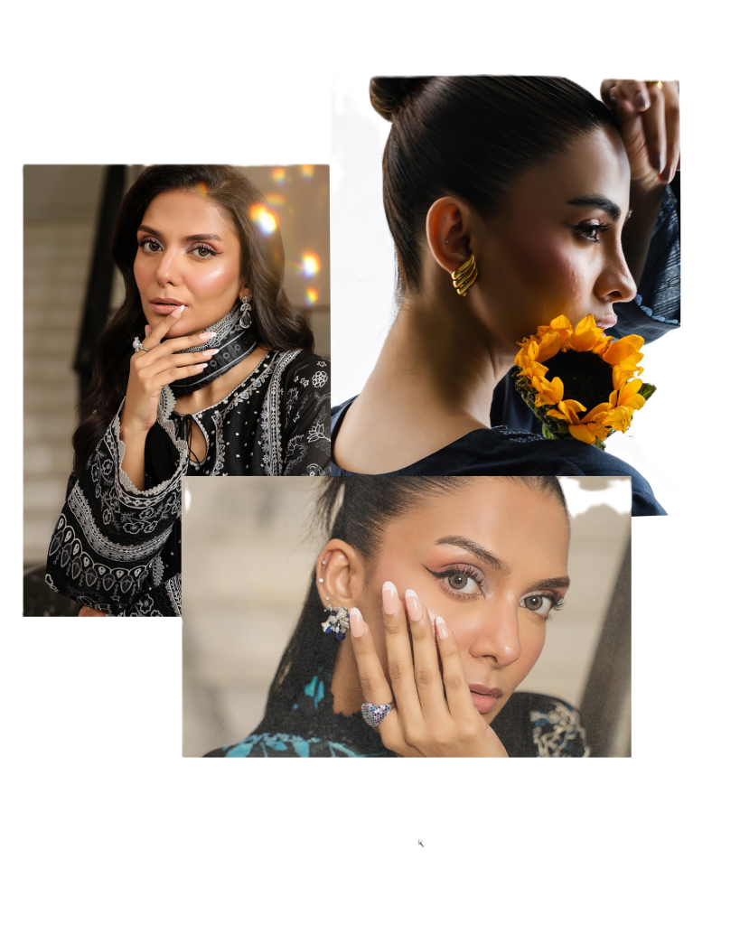 collage of models wearing artificial jewellery in Pakistan - jewelist.pk jewellery.