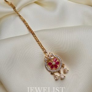 Zeenat AD Jhumka Teeka Set – Jewelist Jewellery Pakistan