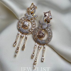 Champagne Halo Earrings