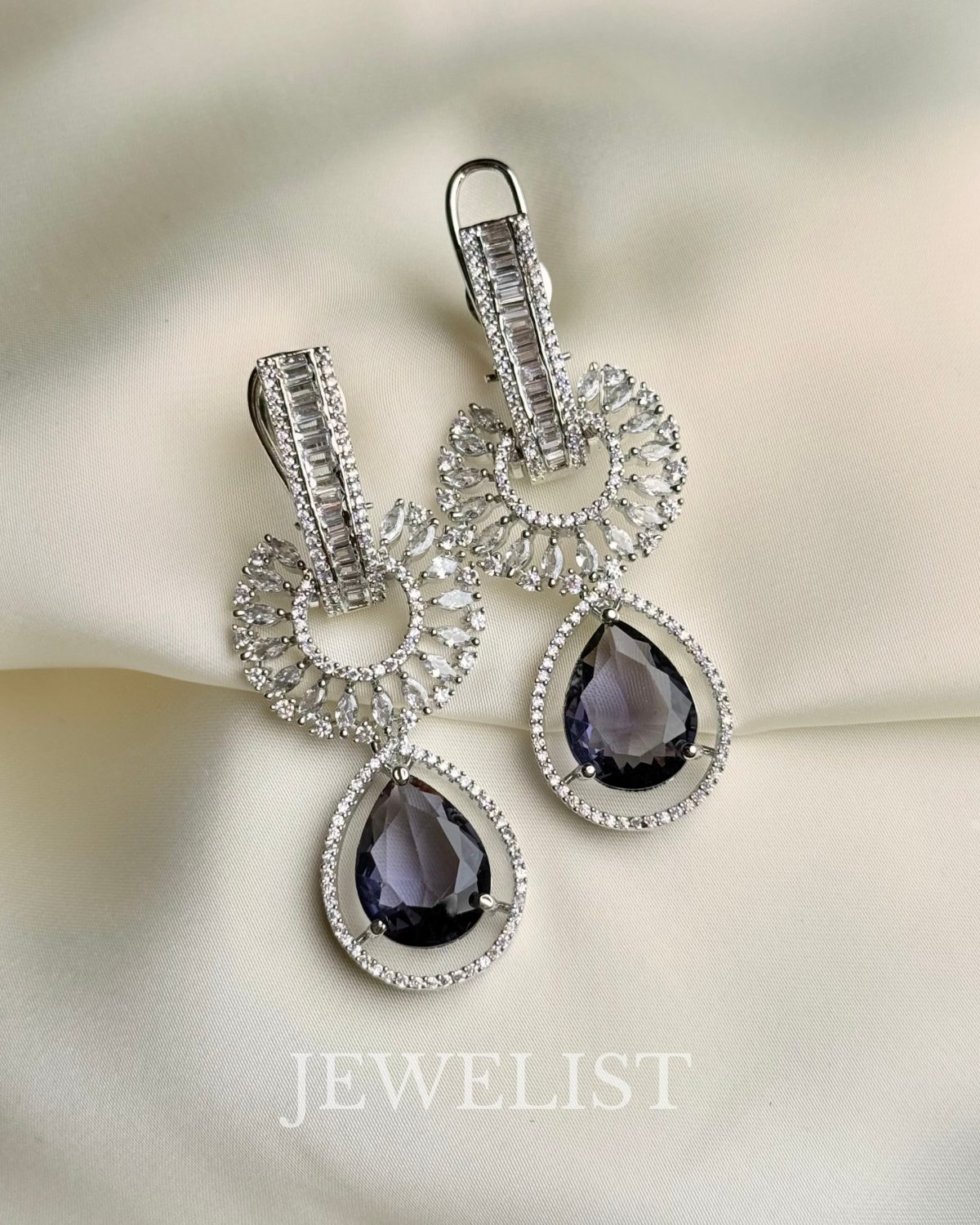 Moonlit Drops Earrings Jewelist.pk Pakistani Jewellery