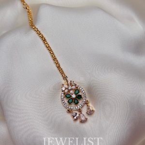 Zeenat AD Jhumka Teeka Set – Jewelist Jewellery Pakistan