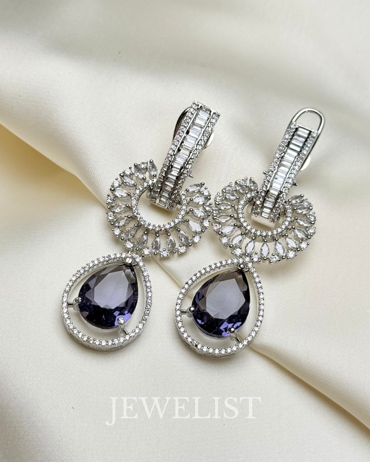 Moonlit Drops Earrings Jewelist.pk Pakistani Jewellery