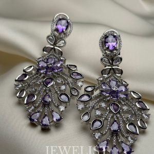 Lavender Dream Earrings Jewelist.pk Pakistani Jewellery