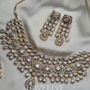 Maheera Kundan Polki Bridal Set – Jewelist.pk