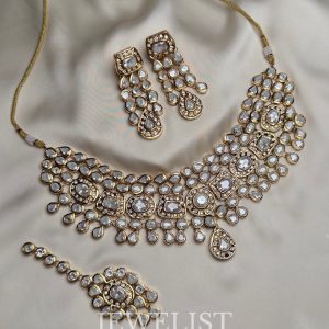 Maheera Kundan Polki Bridal Set – Jewelist.pk