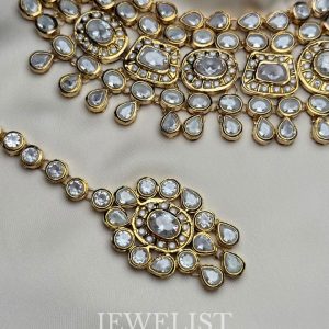 Maheera Kundan Polki Bridal Set – Jewelist.pk