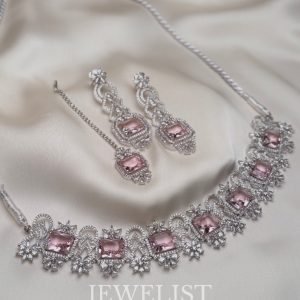 Artificial Jewellery Pakistan – Prism Choker Necklace Set