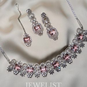Jewelist Jewellery Prism Choker Set – Pakistani Bridal Jewellery