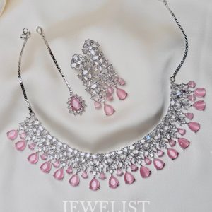 Percy Droplet Set by Jewelist.pk – Necklace and Earrings