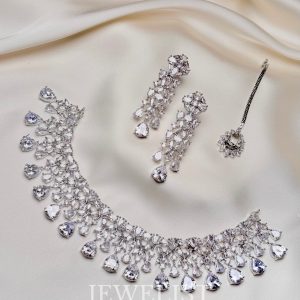 Artificial Jewellery Pakistan – Percy Droplet Necklace and Earrings