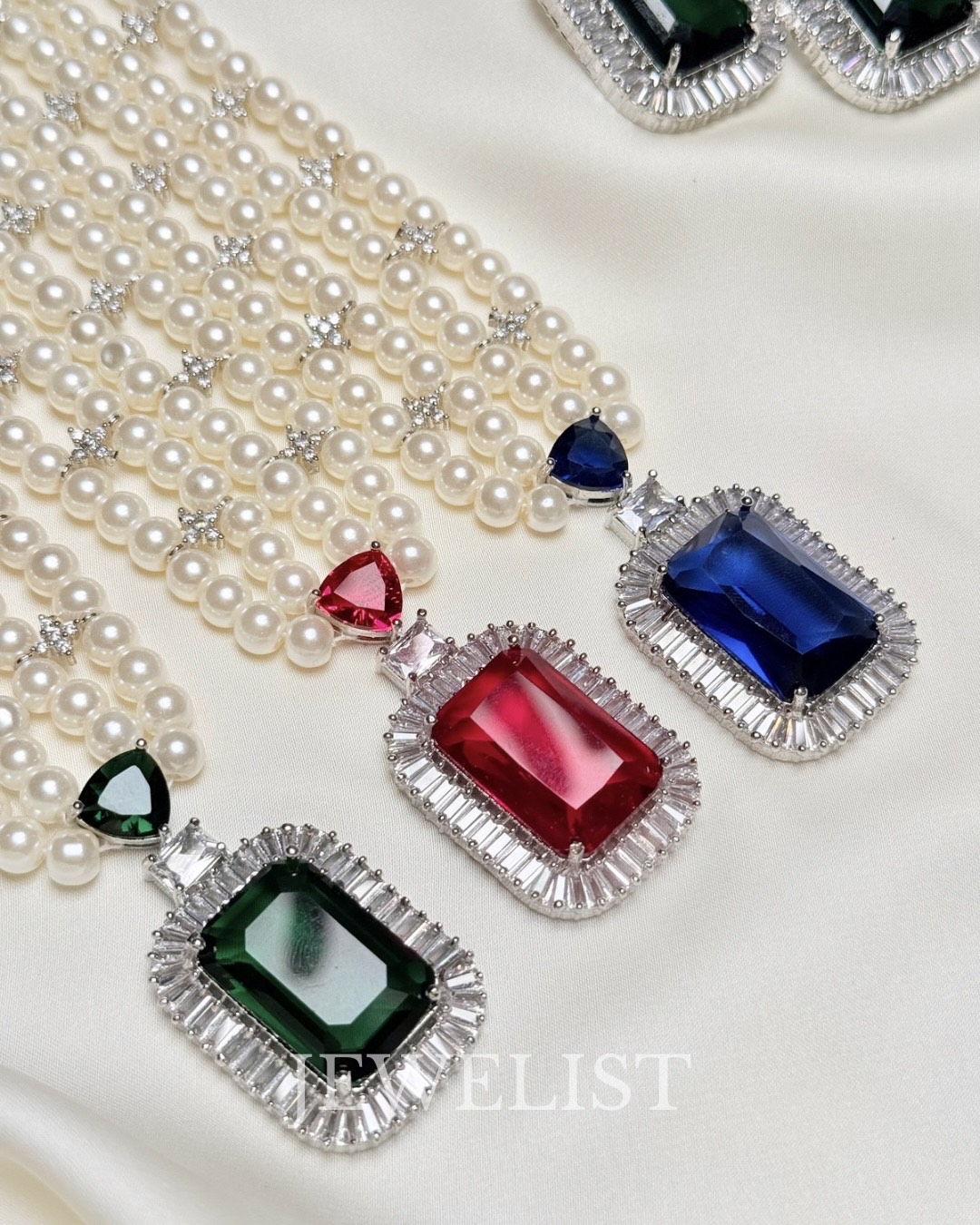 Amara Pearl Set by Jewelist.pk