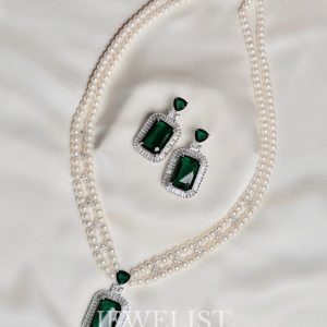 Amara Pearl Set by Jewelist.pk