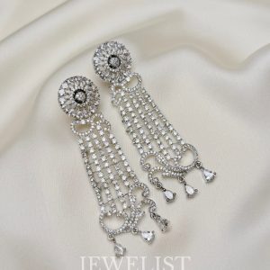 Bridal Dangling Chandelier Earrings – Jewelist Jewellery