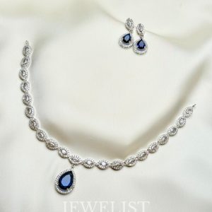 Kiara Crystal Necklace Set by Jewelist.pk – Pakistani Artificial Jewellery