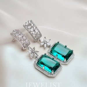 Garden Gate Dangles Emerald – Jewelist.pk Earrings