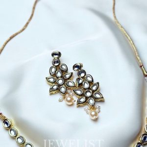 Flower Kundan Set by Jewelist.pk